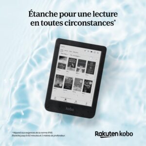 Kobo Clara BW | eReader | 6” Glare-Free Touchscreen