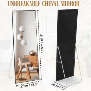 5 Feet Unbreakable Mirror for Bedroom