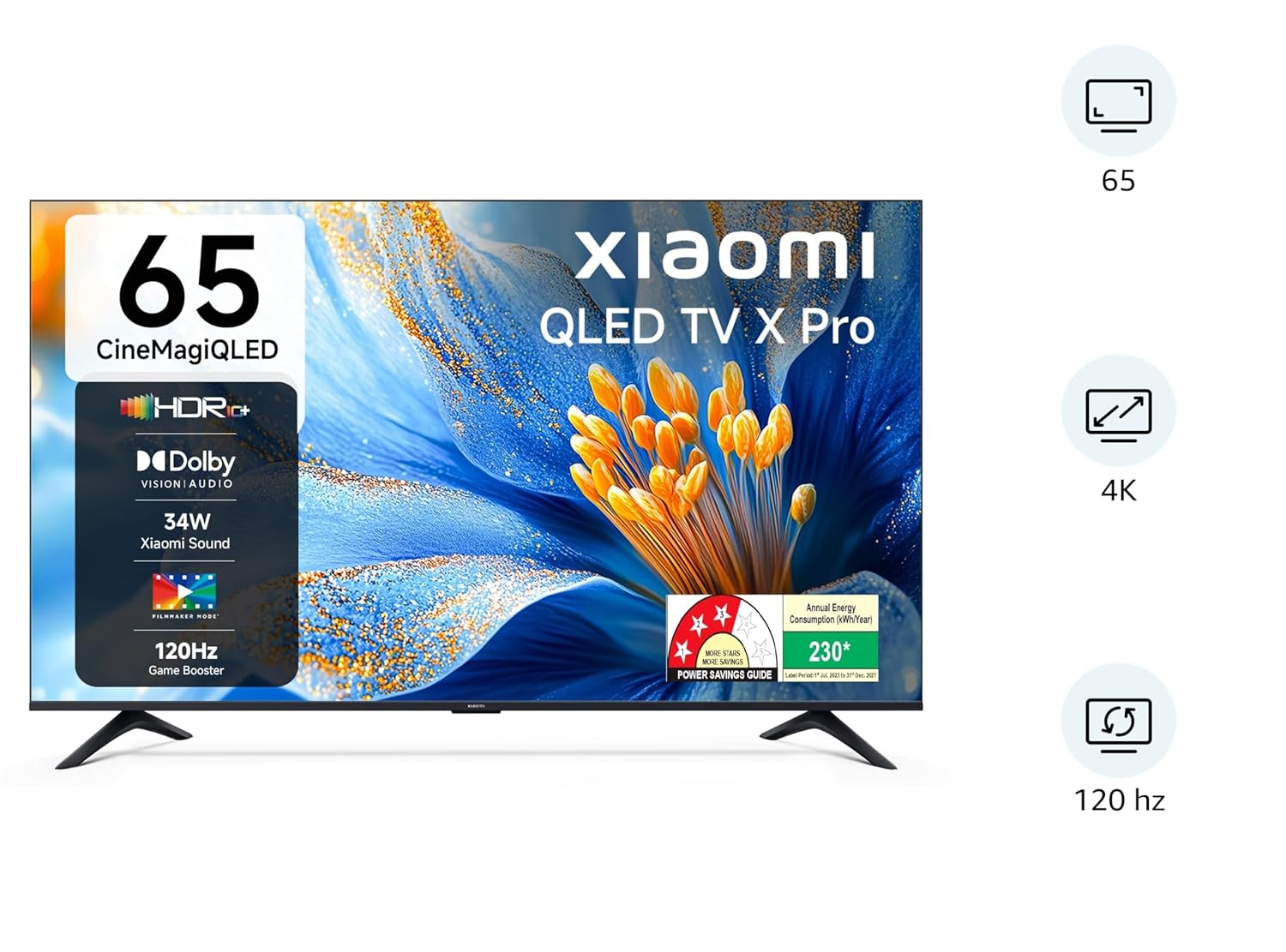 Xiaomi Smart TV X Pro QLED Series 65 - Image 2