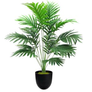 Dekorly Plastic Artificial Palm Plants