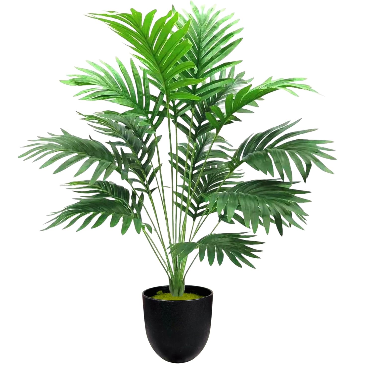 Dekorly Plastic Artificial Palm Plants