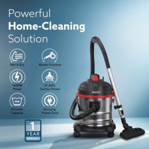 AGARO Ace Wet & Dry Vacuum Cleaner