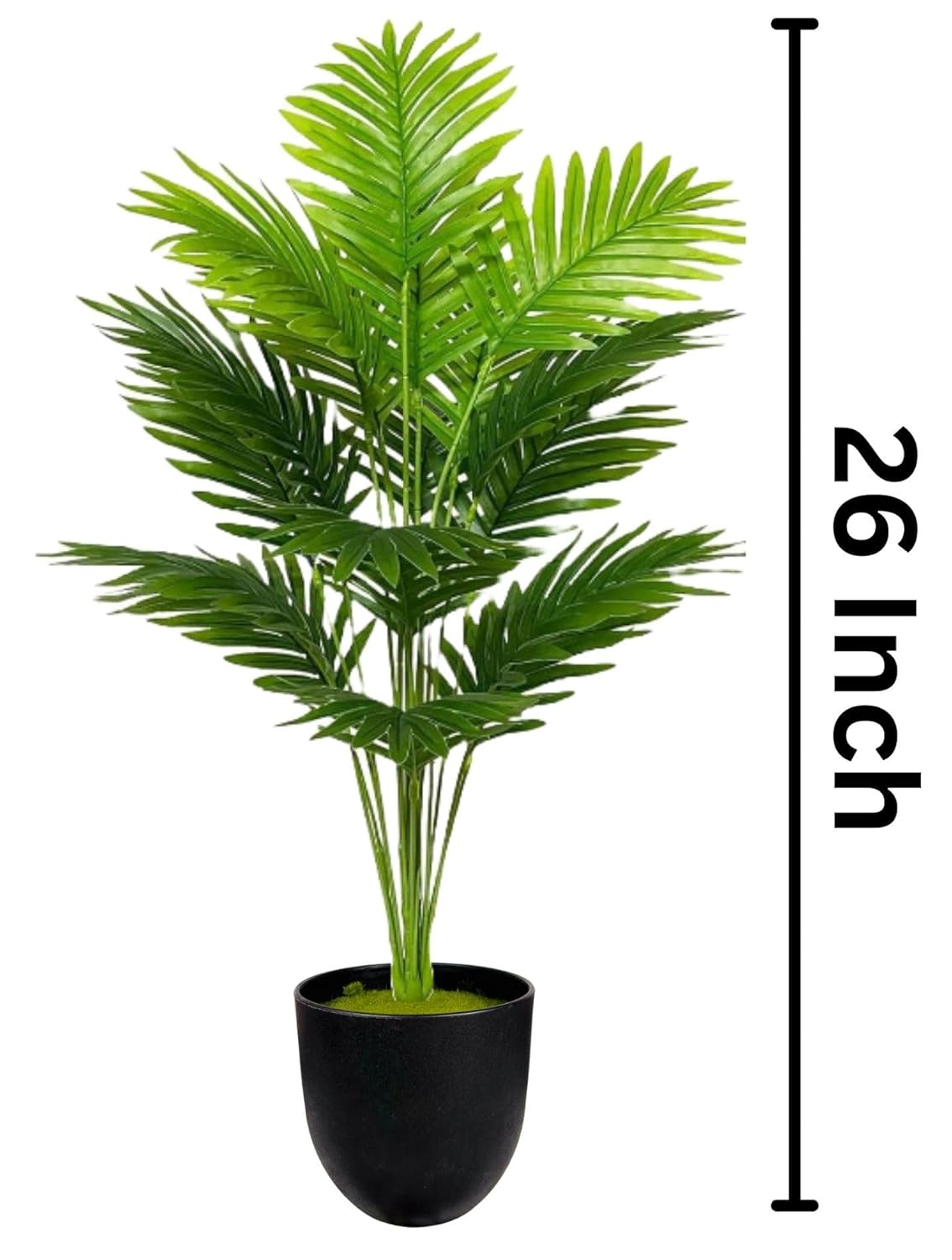 Dekorly Plastic Artificial Palm Plants - Image 2