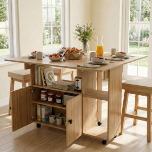FFO Folding Foldable Dining Table 4 Seater for Home