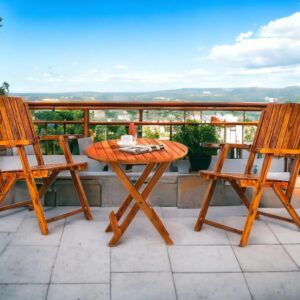 Home furniture Wooden Patio Dining Set